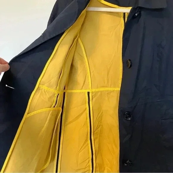 Brooks Brothers made in  Italy navy heavy cotton jacket - Picture 3 of 8